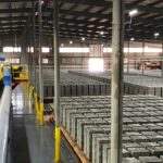 Warehouse following osha safety guidelines for lighting